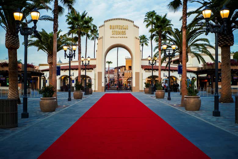 Entrance to Universal Studios