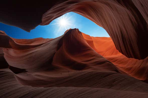 Las Vegas, The Grand Canyon and Antelope, Bryce & Zion Canyons 4-Day Tour
