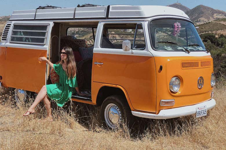 Vintage VW tour of Malibu